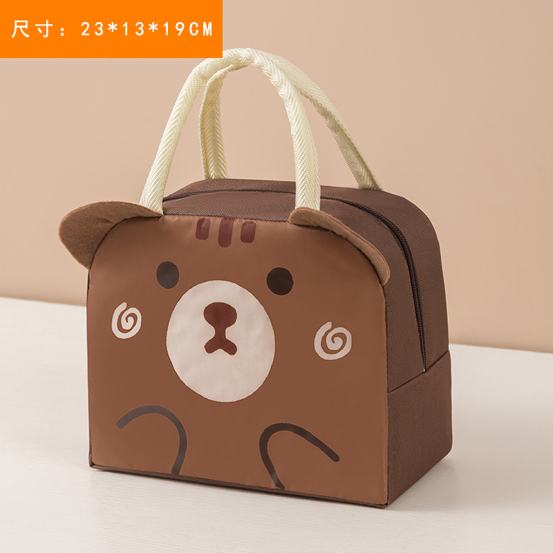 Picture of New fresh lunch box bag thickened aluminum foil insulation cold cartoon lunch bag student portable insulation lunch bag