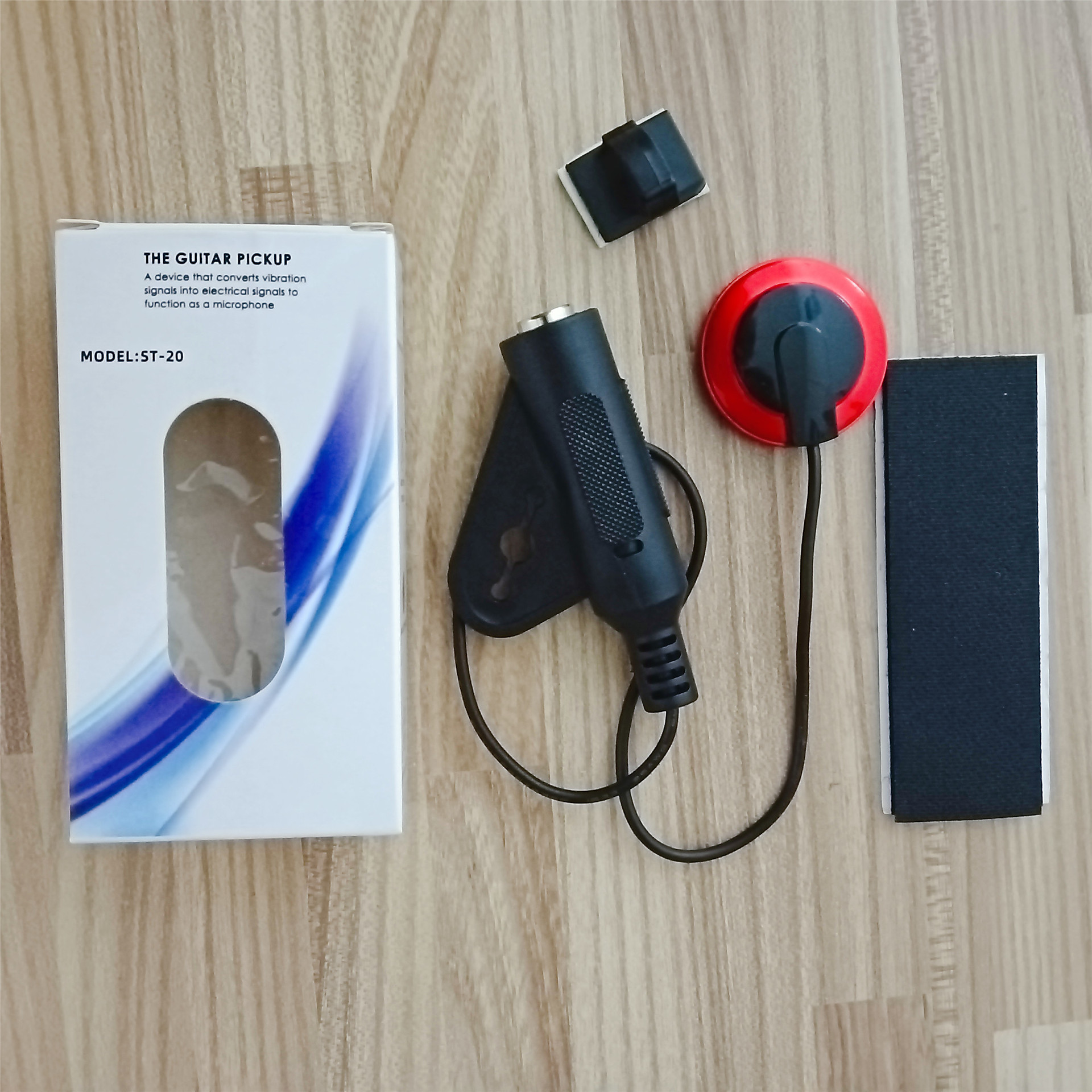 Picture of Guitar pickup ST-20 ukulele board patch free opening microphone wired microphone musical instrument accessories