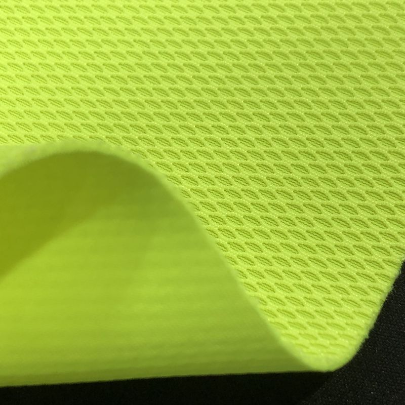 Picture of Niche Fashion messenger bag thick diamond elastic mesh composite Lycra cloth three-in-one elastic composite fabric