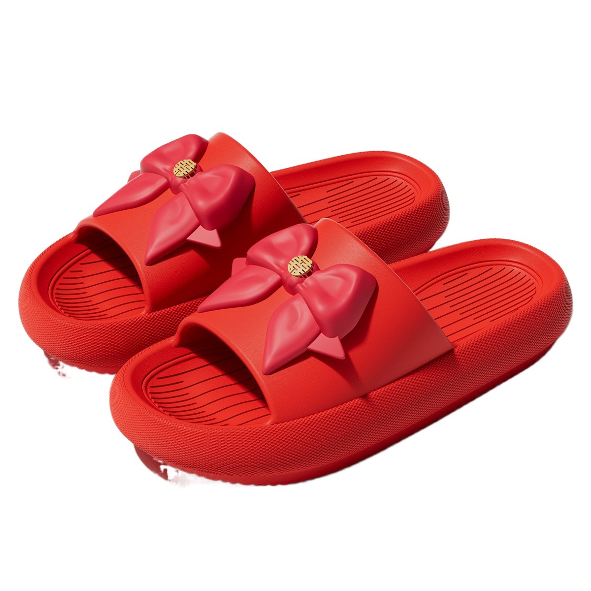 Slippers Wedding Men and Women Festive Red Couple Summer Wedding Wedding Accompanying Indoor Non-slip Bathroom Slippers