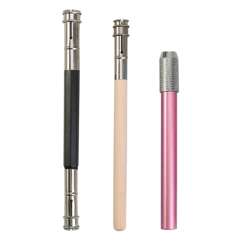 Foreign Trade Cross-border Pencil Extender Double-head Pencil Set Pencil Extender Pencil Metal Extension Rod