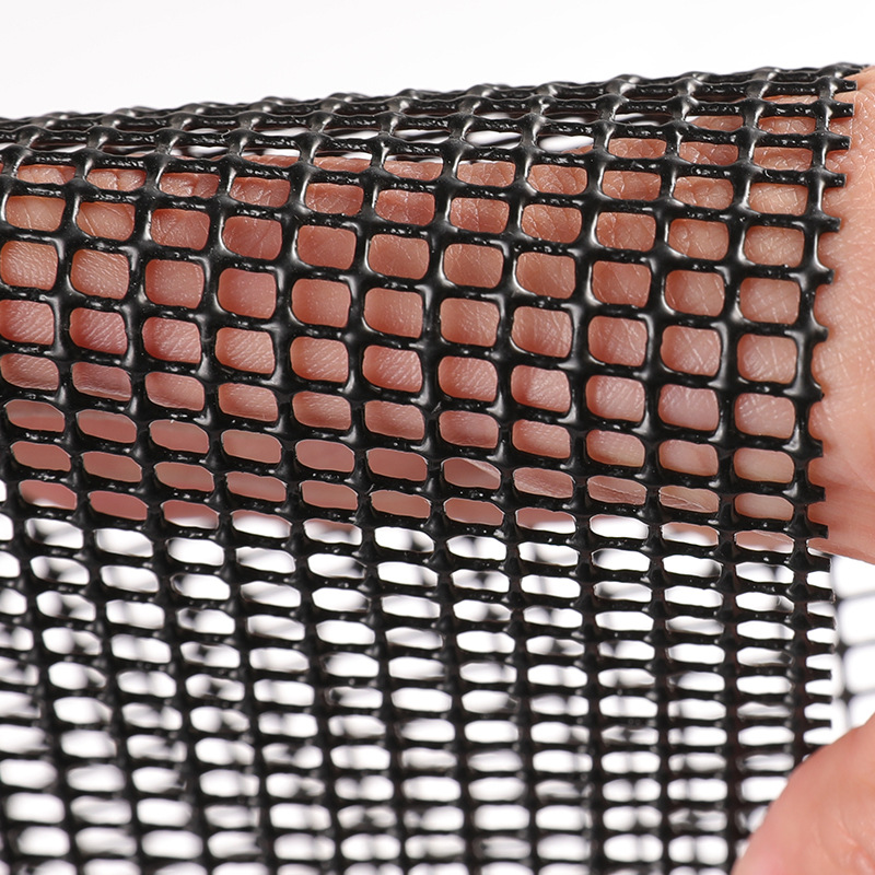 Pvc Plastic Mesh Small Square Pet Luggage Plastic Coated Mesh Pvc Mesh Cloth Shoe Material Plastic Mesh Cloth