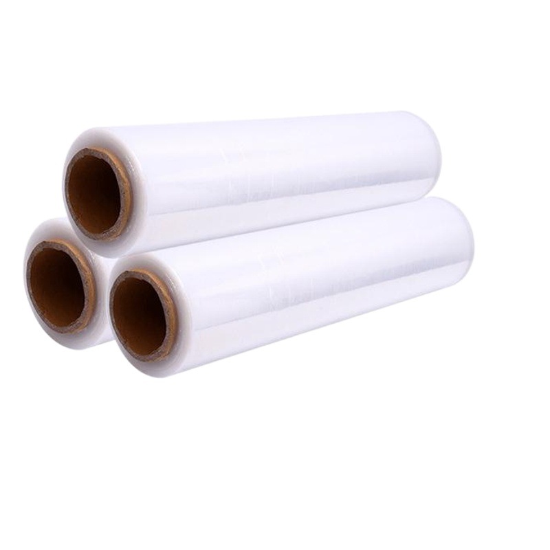 Ming Xin PE packaging film wrapping film stretch film protective film 50cm wide plastic film tray packaging film Self-adhesive film