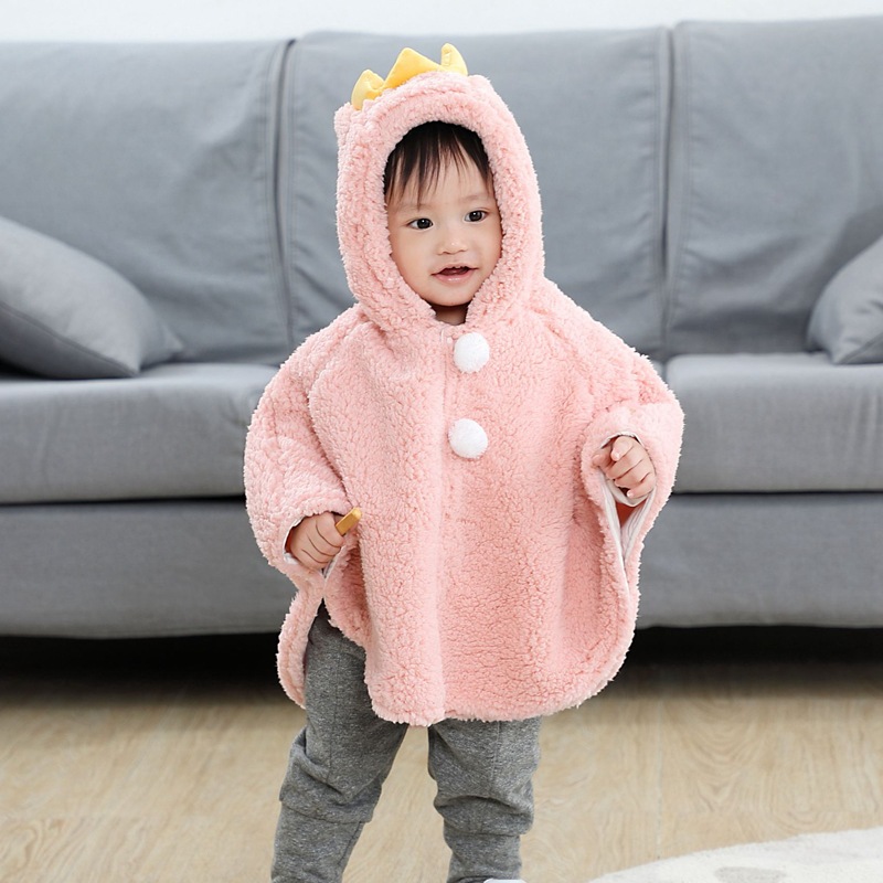 Picture of Cross-Border Baby Cape Cloak Windproof Outdoor Windbreaker Children's Coat Autumn and Winter Baby Shawl Thickened and Warm