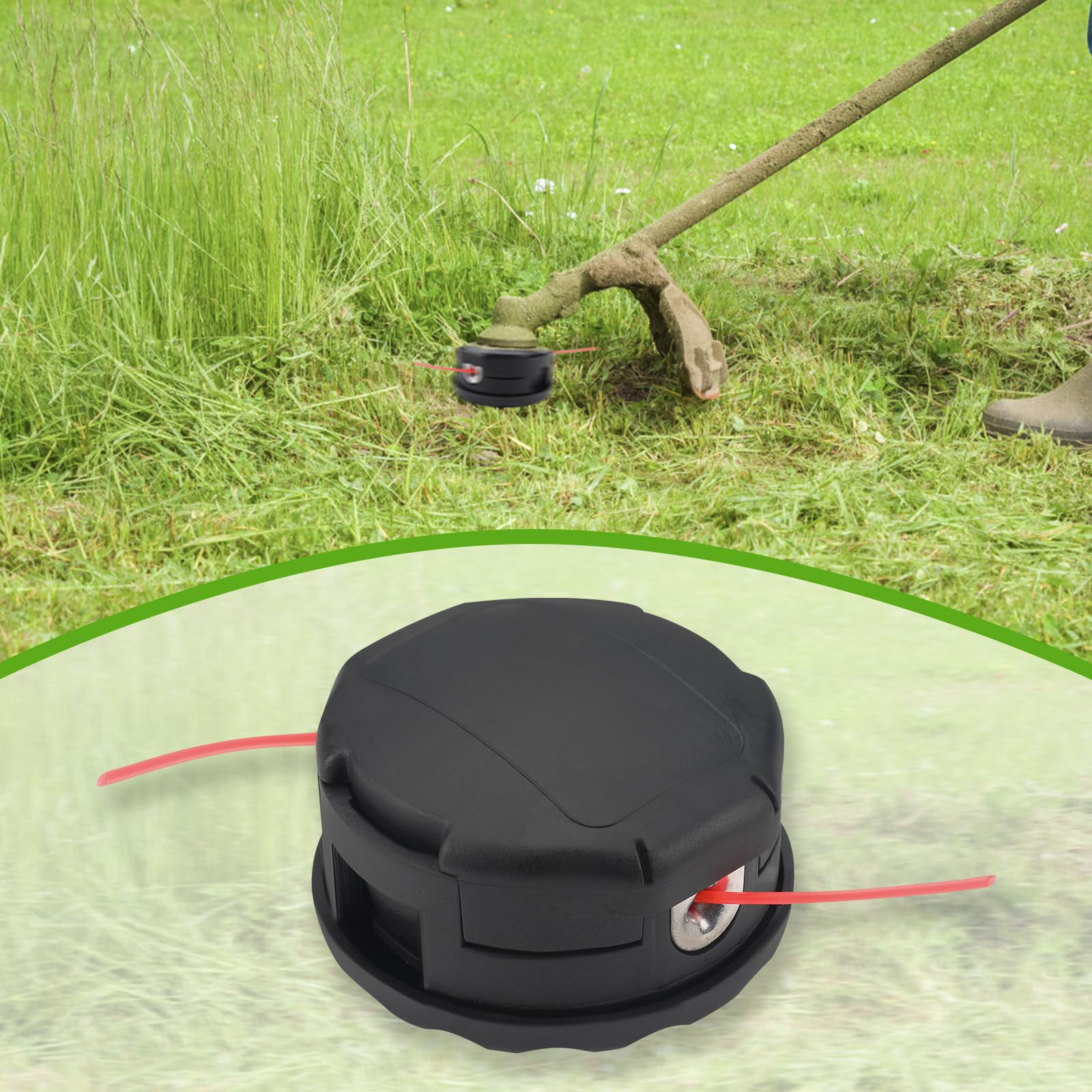 Italian small lawn mower weeding head universal weeding machine accessories disassembly-free wear-resistant weeding rope accessories