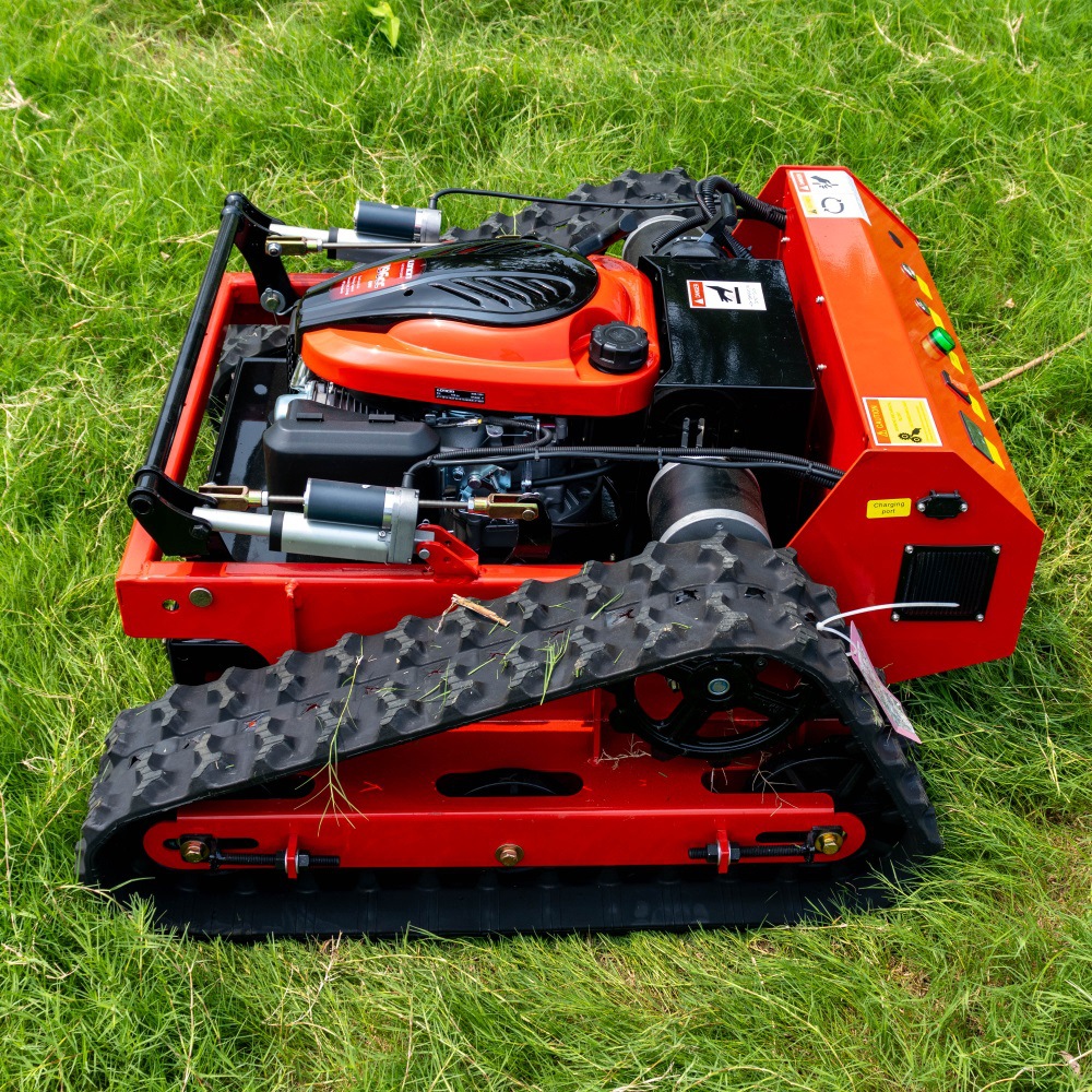 Source Manufacturer Intelligent Remote Control Lawn Mower Ht550 Crawler Orchard Embankment Weeding Machine Agricultural Lawn Mower