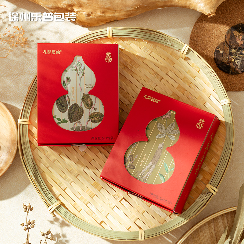Huakai Chen Jin Ginseng White Tea Anoectochilus roxburghii White Tea Happy Tea Bag Tea Bag Separate Packaging Tea Bag Accompanying Gift Matching