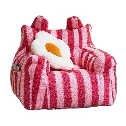 Picture of Dopamine Kids Sofa Cute Striped Cartoon Seat Mini Lazy Sofa Plush Sofa Baby Small Sofa