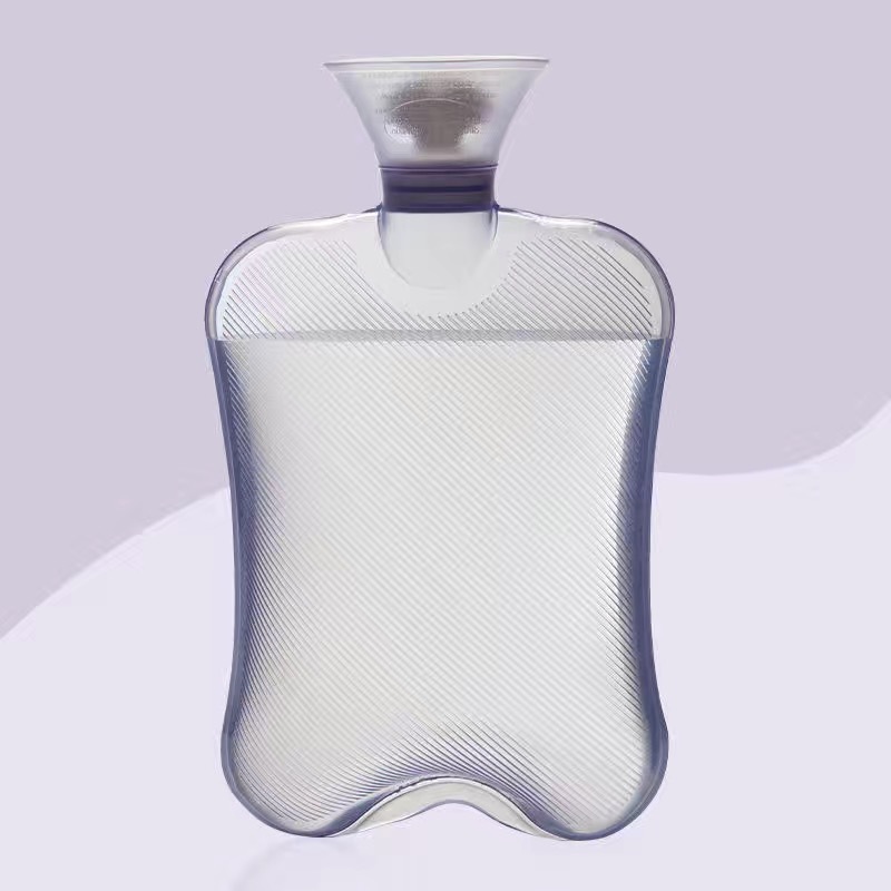 Picture of Hot water bag water injection women's hot compress belly warming water bag portable irrigation hand warmer flushing small size warm handbag cute