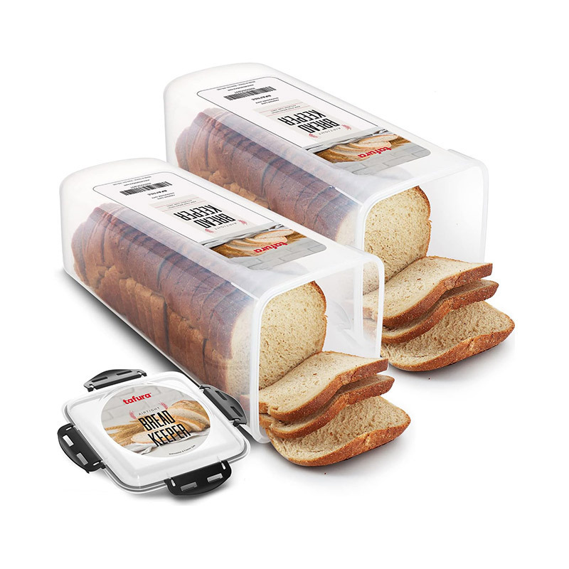 Bread crisper bread toast storage box bread storage dispenser household kitchen small supplies storage box