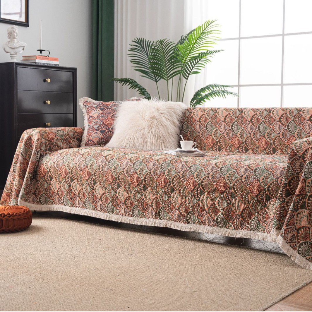Imaki Rhyme American-style Country Sofa Towel One Whole Four Seasons Universal All-inclusive Jacquard Sofa Cover Anti-cat Scratch