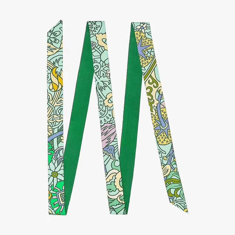 Geometric European and American Apparel Small Accessories Narrow Strip Multi-function Decorative All-match Small Scarf Strap Belt Tying Bag