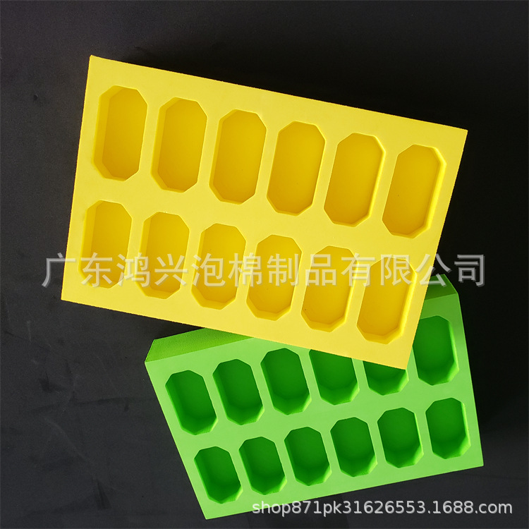 80kg High Density Environmentally Friendly Material Eva Sponge Lining Buffering Anti-Seismic Material Multiple Specifications Hardness Optional