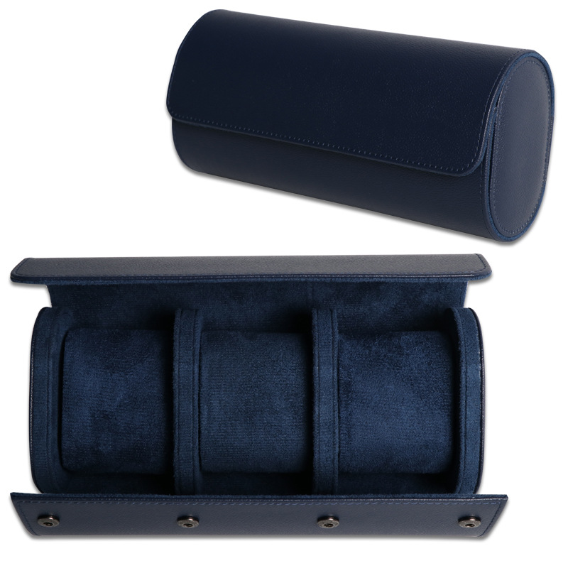Picture of Watch Packaging Box to Store Sewing One/Two/Three-Pack Pu Leather Watch Leather Case with Custom Leather Bag