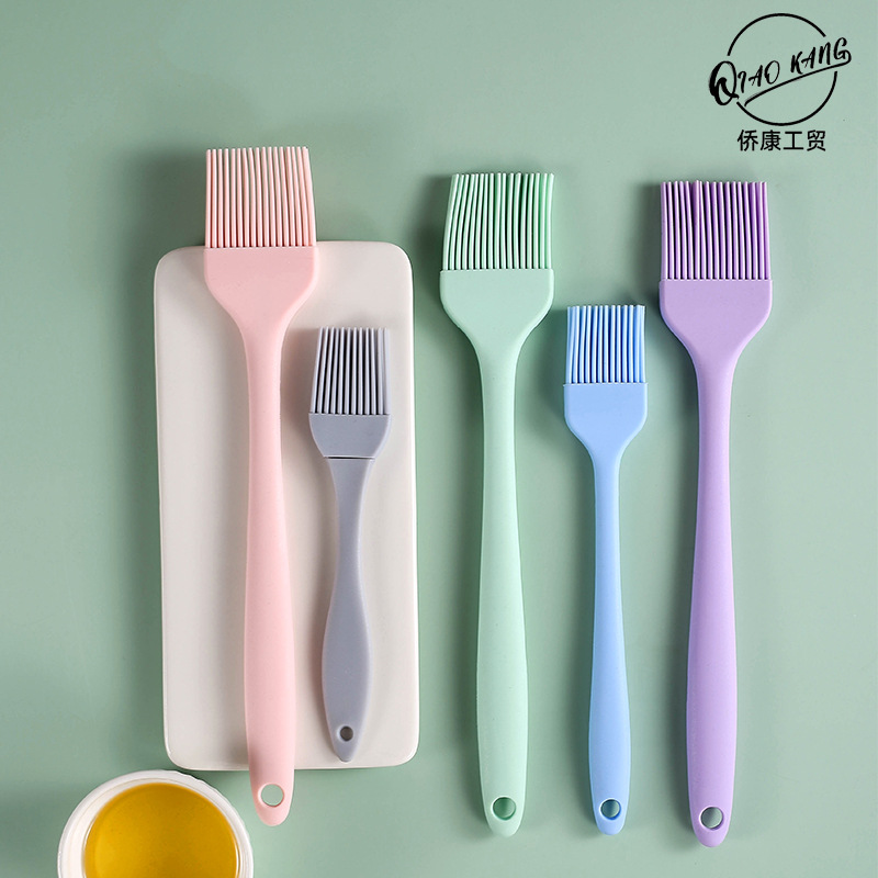 Silicone barbecue brush baking integrated oil brush split brush oil brush Diy barbecue baking tool in stock