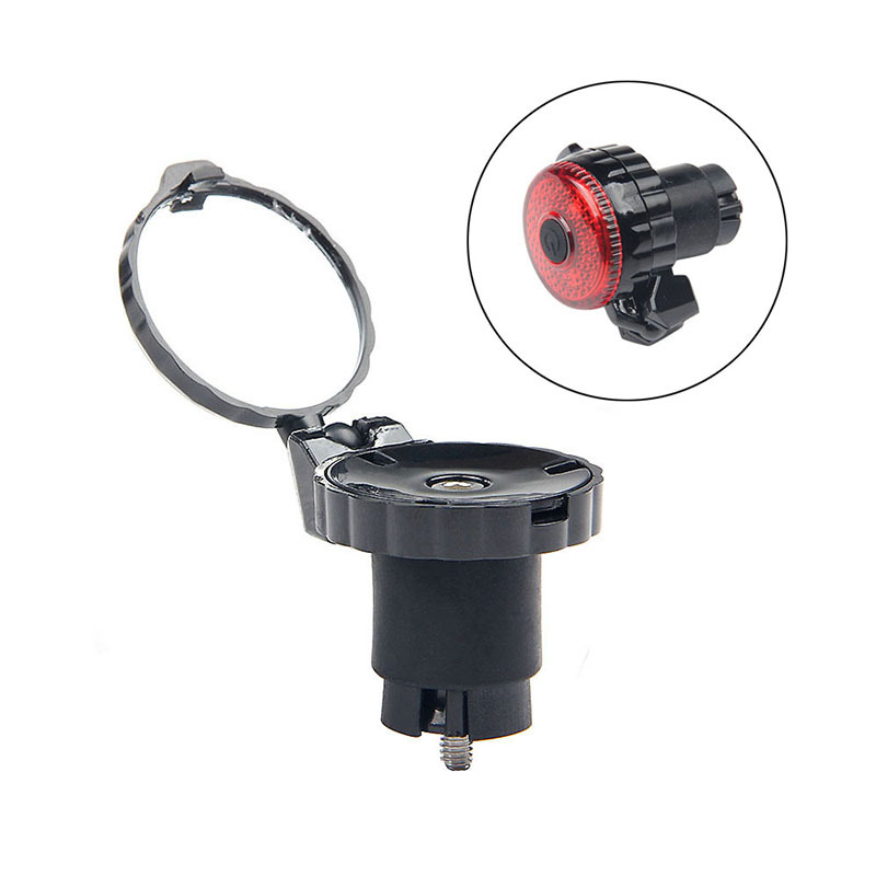 Bicycle Handlebar Plug Rearview Mirror Outdoor Riding Acrylic Convex Mirror Road Bike High-Definition Handlebar Plug Reflector