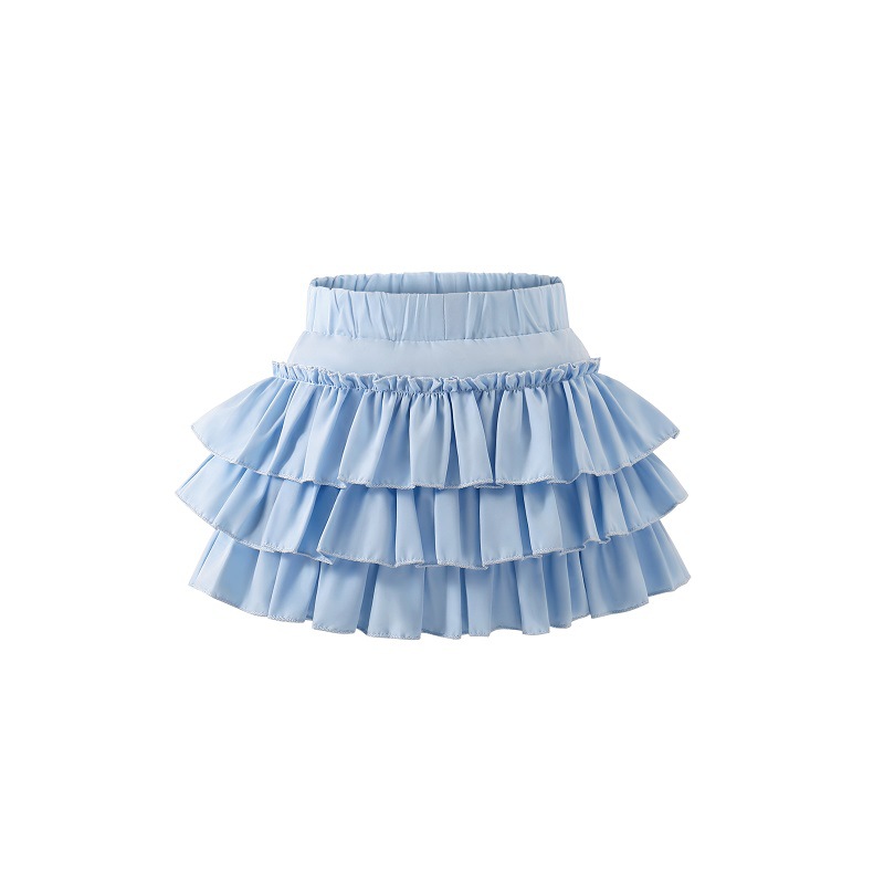 Picture of Little Girl's Sweet Korean Cake Skirt Short Skirt Pants Spring & Fall Design Bow Anti-Exposure Girl's Puffy Skirt