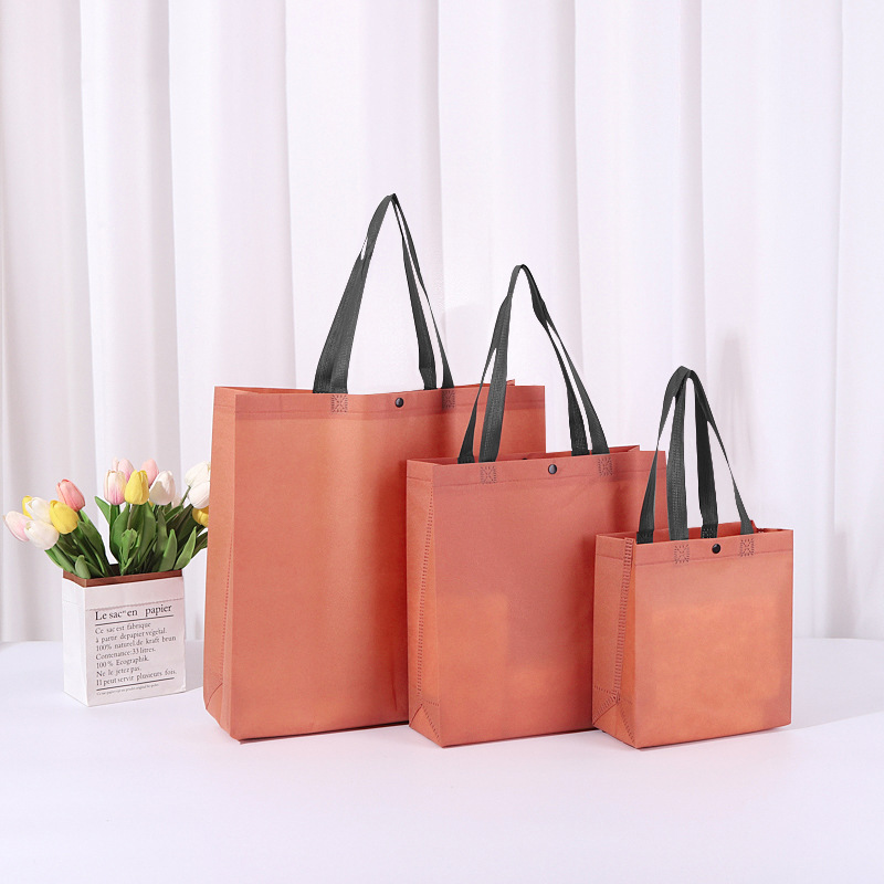 Picture of Customized Non-Woven Fabric Tote Bags for Women's Clothing Stores, Small Batch Logo Printing, Eco-Friendly Non-Woven Bags