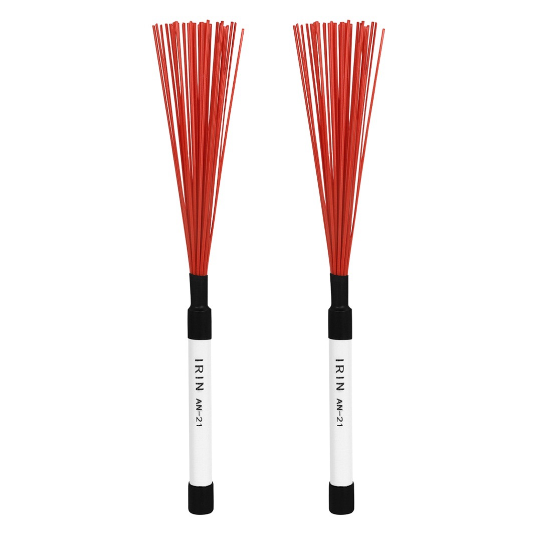 IRIN percussion drum brush nylon material ABS handle box drum beam stick frame drum stick brush jazz drum drum stick