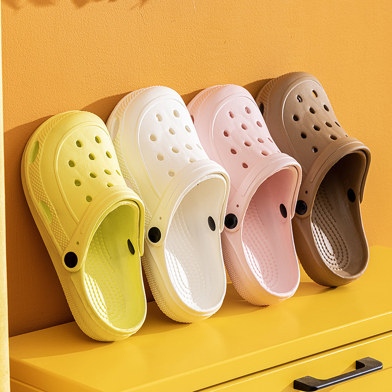 Picture of Qida Shun New Men's and Women's Hole Shoes Summer Indoor and Outdoor Couples Foam Lightweight Drifting Shoes Beach Garden Shoes
