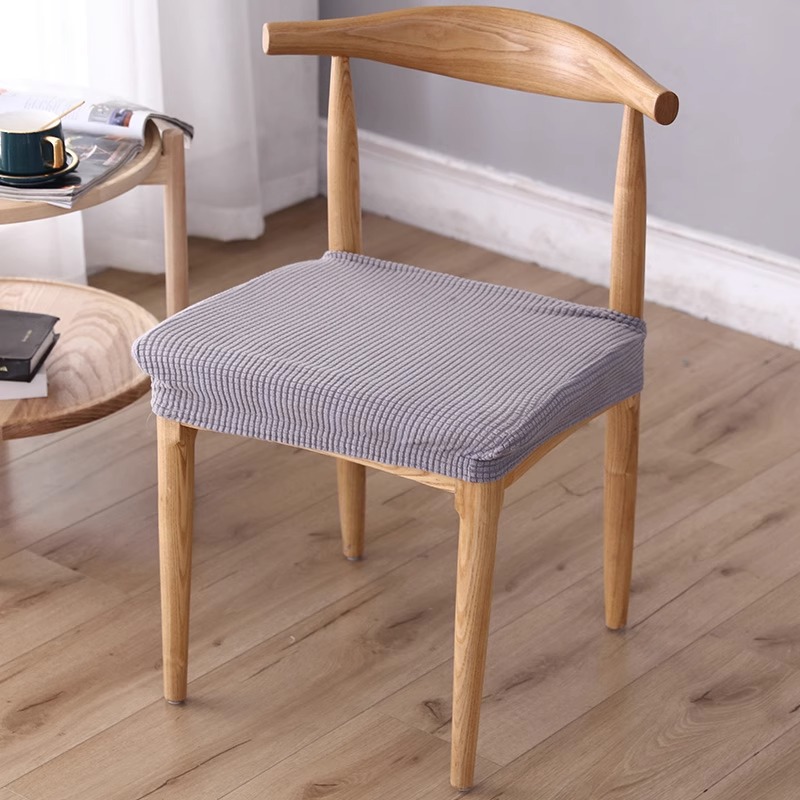 Picture of Dining Table and Chair Cover Universal Elastic Modern Simple Home Seat Cover Backless Office Cushion Cover Wholesale