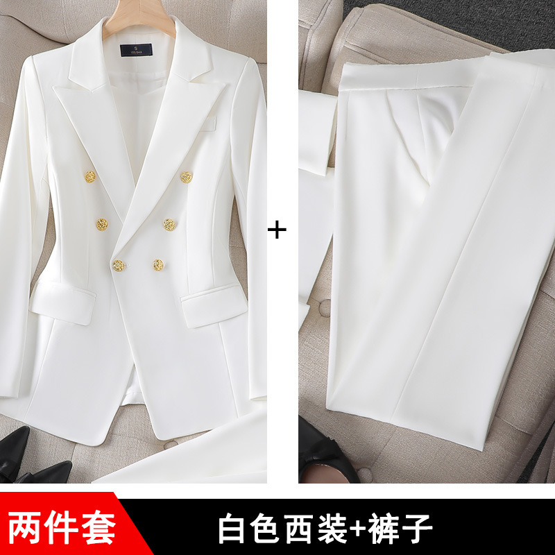Picture of Spring and Autumn Business Wear Women's suit Women's Fashion Dress Stitching Women's Suit Work Clothes Korean Casual Small Suit