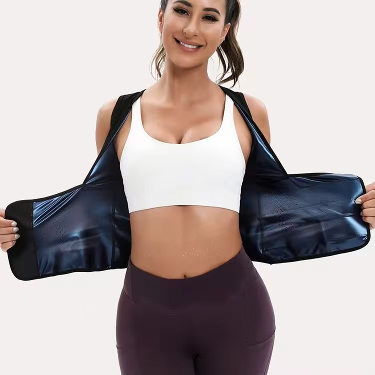 Picture of Cross-border shaping belly shaping clothes Men's Fitness sweat-breaking short sleeve sports running sweat-breaking clothes beer belly round neck short sleeve wholesale