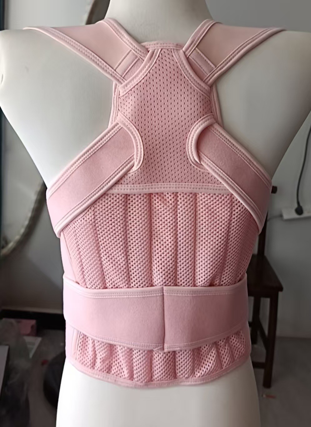 Picture of Amazon's Hottest Anti-Hunchback Correction Belt, Breathable Support Spine Compression Correction Belt, Open Shoulder and Back Posture Correction Belt