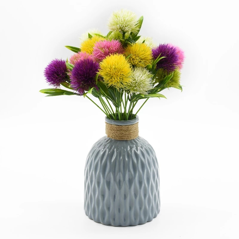 Picture of Amazon simulation plant European simulation dandelion plastic flower flower arrangement gardening home furnishings DIY adorable
