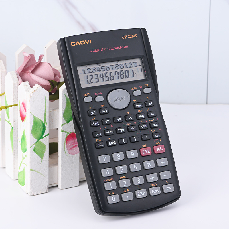 Picture of CV-82MS portable computer function calculator for junior and senior high school students' mathematics examination for senior high school entrance examination