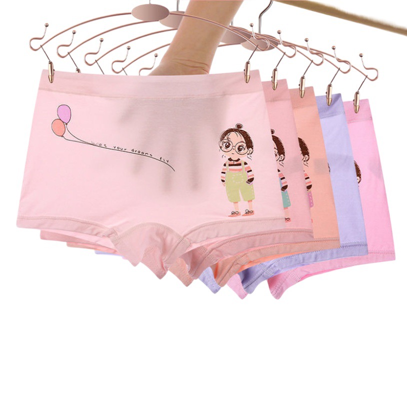 Picture of Girls' underwear summer thin boxer modal children's baby children's boxer underwear without pp