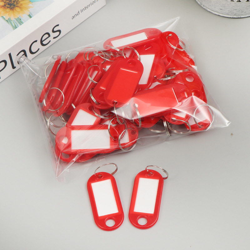 Picture of Plastic key card tourist scenic spot hotel office luggage storage card foot bath hand card luggage tag