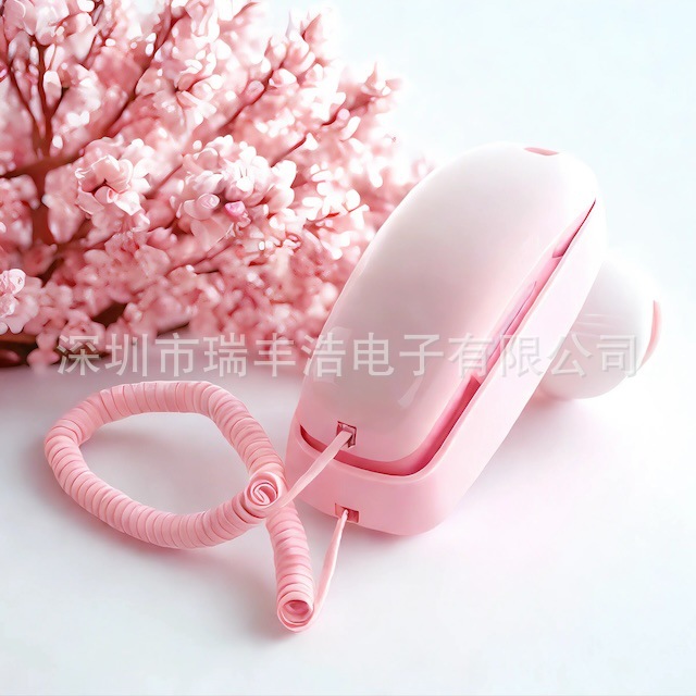 Picture of Hotel Hotel Office Elevator Wall-mounted Fixed Cable Telephone Volume Adjustable Maca Color Amazon