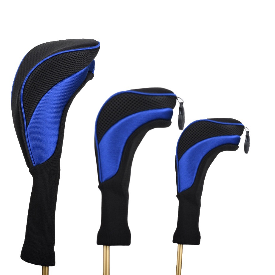 Golf wooden pole set knitted club cap set club protective cover No. 1, 3, 5 wooden pole protective cover