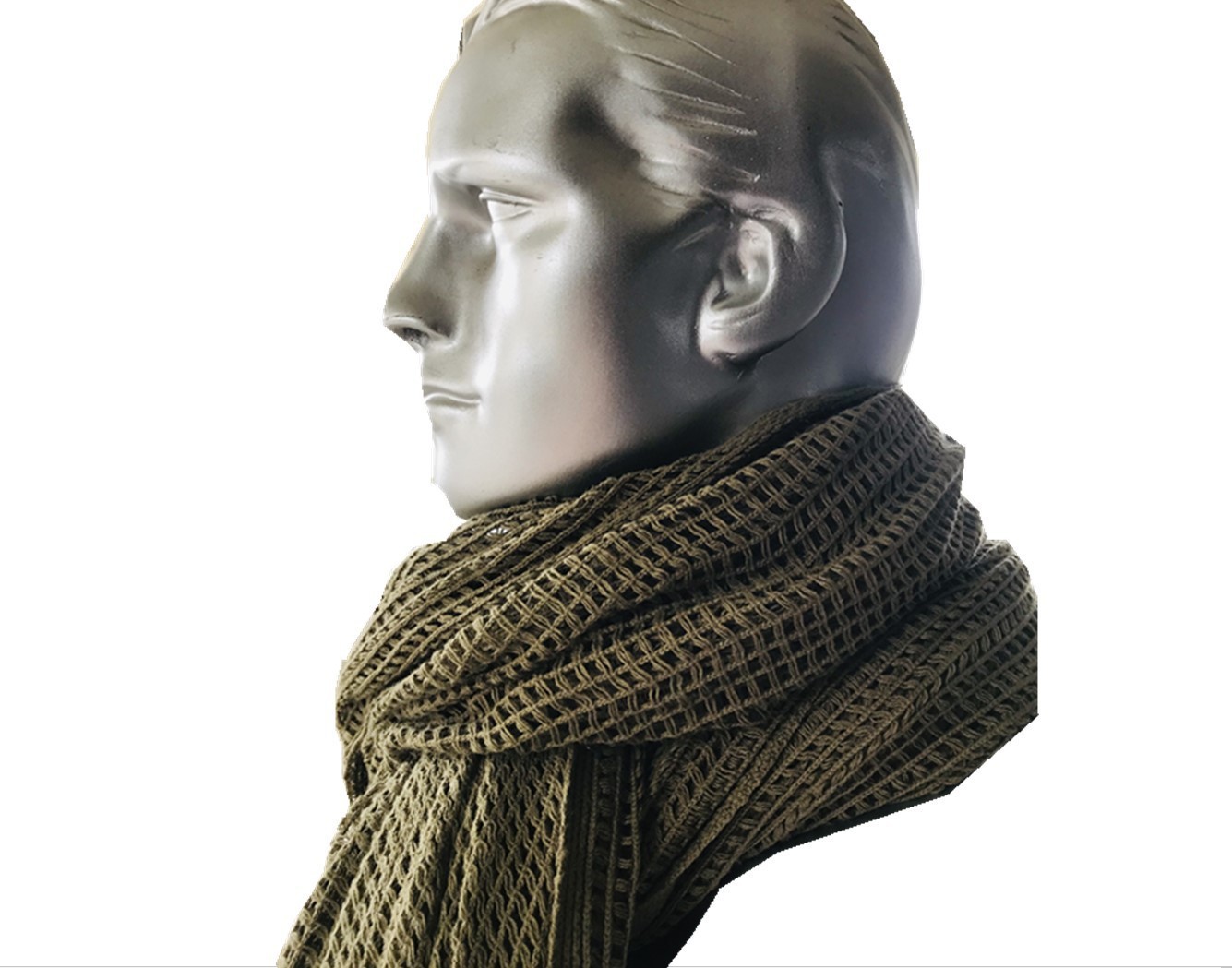 Camouflage Mesh Cloth Scarf Cotton Mesh Cloth Scarf Couple Scarf Outings Scarf Autumn and Winter Scarf