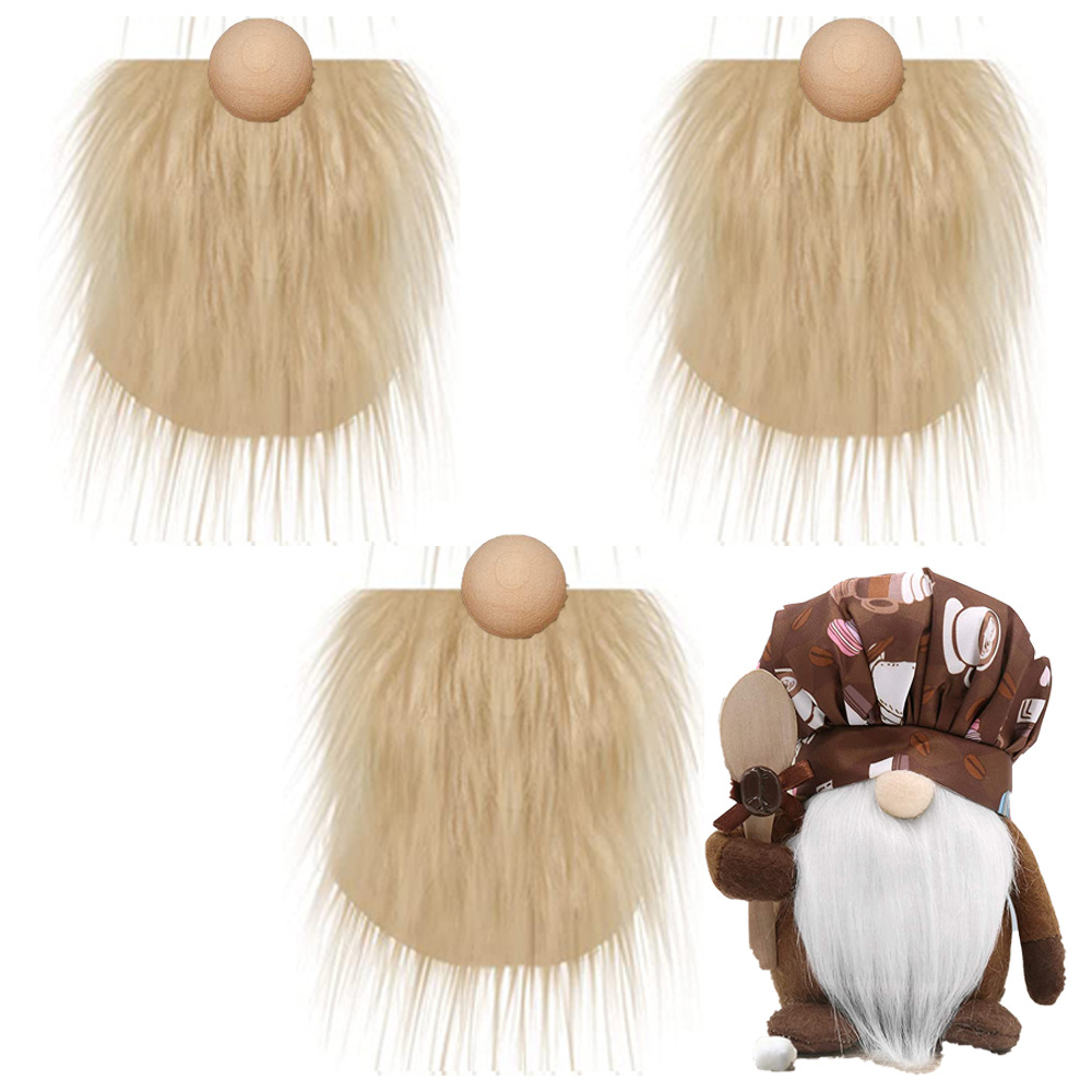 Picture of Cross-Border Gnome Dwarf Beard Artificial Hair Beard Easter Christmas Decoration Handmade DIY Accessories Lace