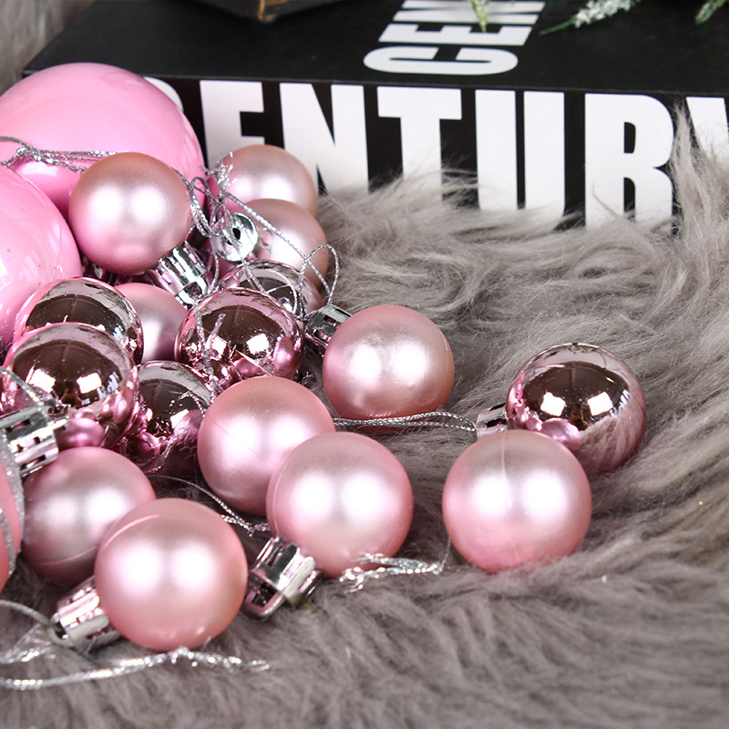 Picture of Hong Kong Love Christmas Holiday Decorations Window Pendant Hanging Ball suit Electroplated Ball Painated Ball Christmas Ball Gift Boxes
