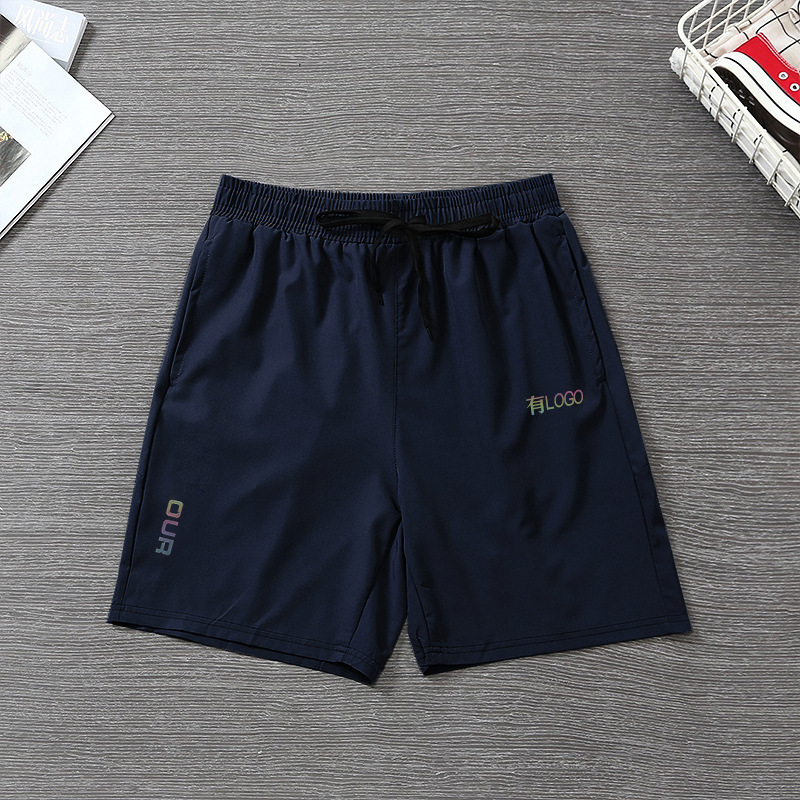 Picture of Brand Bulk in stock Quick-drying Sports Stretch Shorts Men's Summer Loose Fitness Running Basketball Swimming Pants
