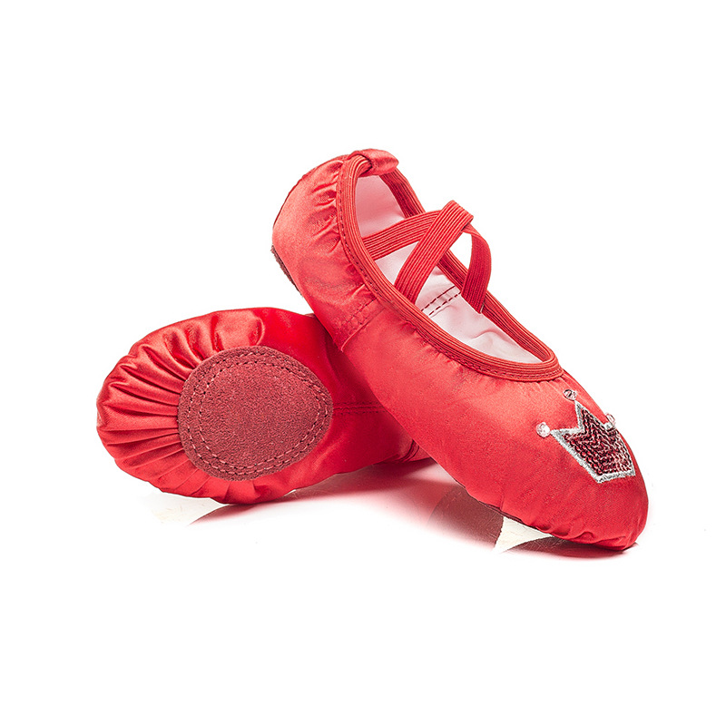 Picture of Dance Shoes Children's Women's Soft Sole Practice Cat Claw Shoes Princess Baby Dancing Girls Pink Toddler Ballet Shoes