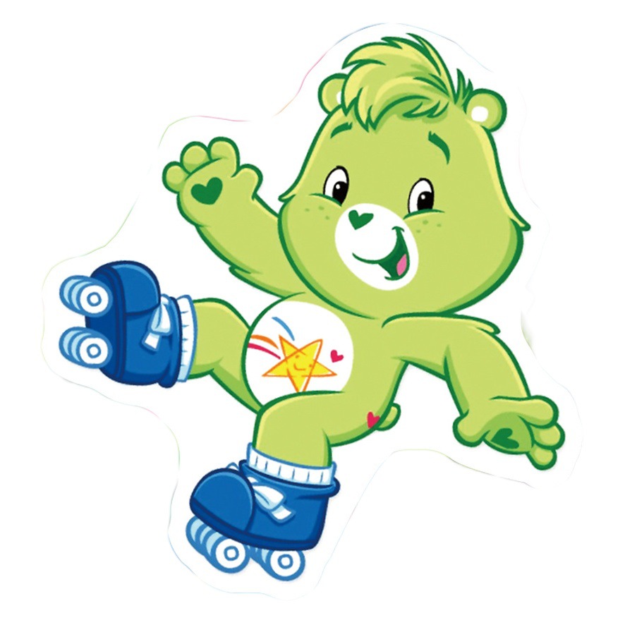 Picture of 50 cute cartoon bear graffiti stickers luggage guitar car computer waterproof PVC children stickers