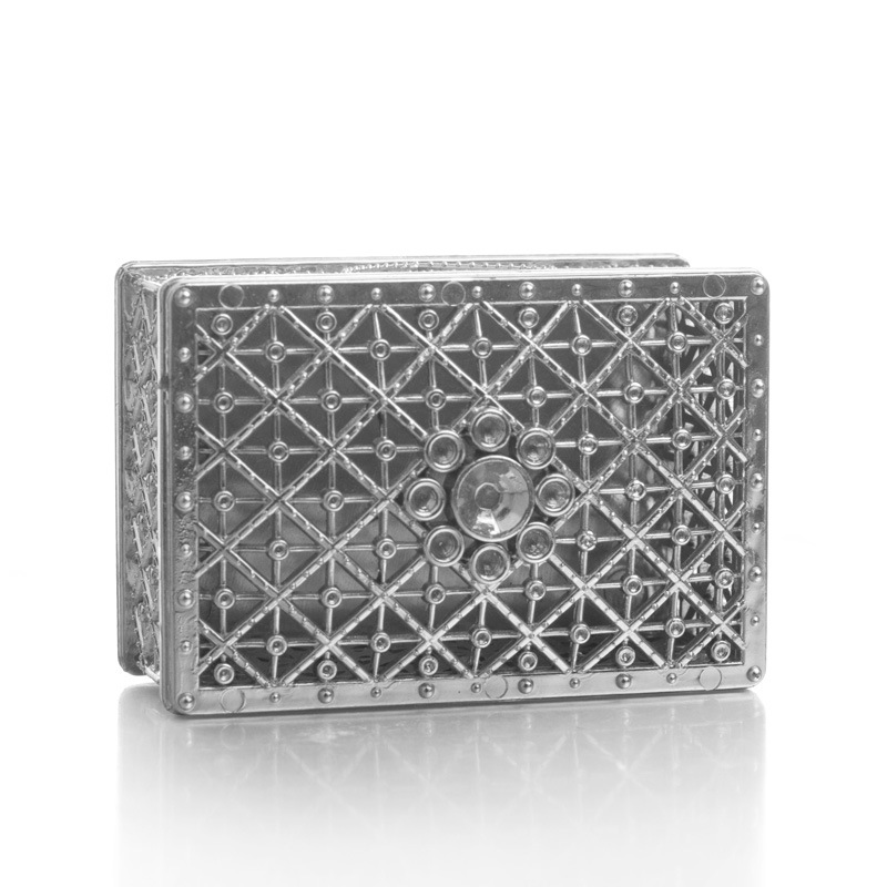 Picture of Western style hollow hexagonal personalized wedding candy box gold-plated box creative candy box wedding supplies wholesale