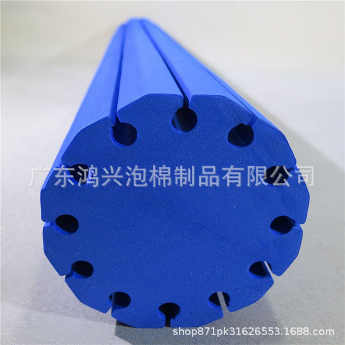Supply fishing boats only line cutting anti-collision foam strips color encryption EVA foam board special-shaped sponge products