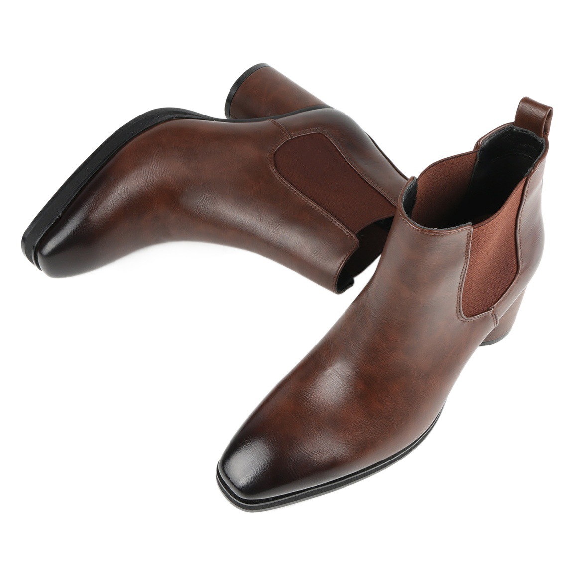 Men's Chelsea Boots Fashion Gentleman British Style Increased