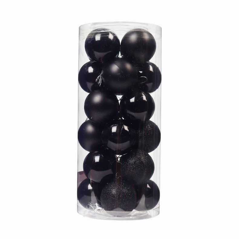 Picture of Christmas decorative ball electroplating plastic ball 3468CM barrel Christmas ball shopping mall ceiling Christmas tree pendant hanging ball