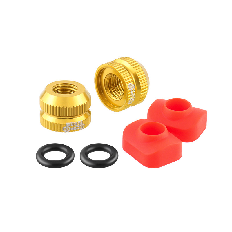 Picture of MUQZI mountain road dead fly bicycle French nozzle NUT vacuum tire air nozzle nut inner tube valve