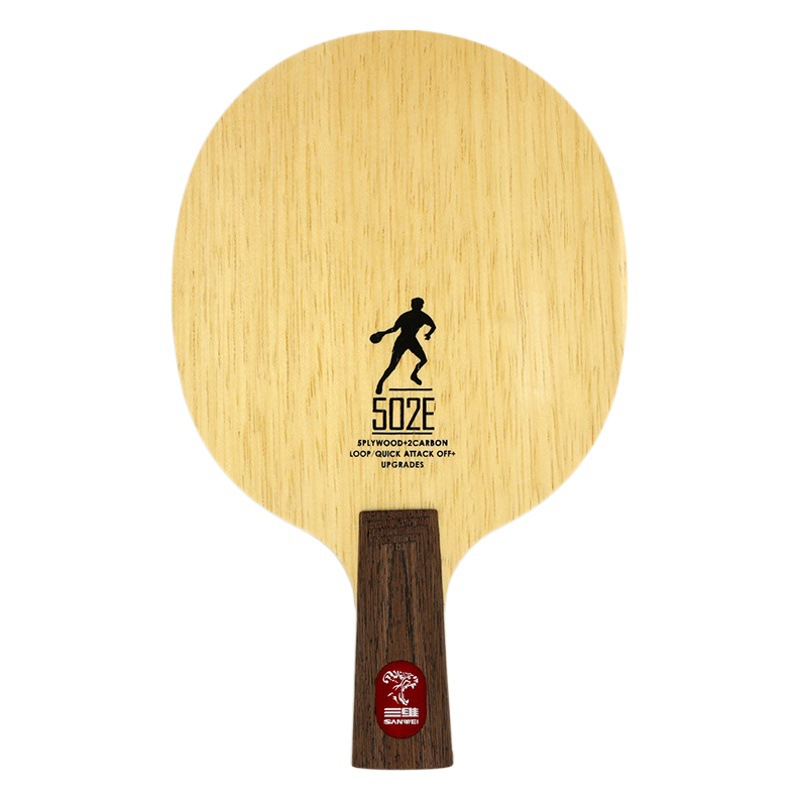 Picture of SANWEI three-dimensional 502E table tennis bottom plate five wood two carbon LD comprehensive attack table tennis racket bottom plate horizontal racket