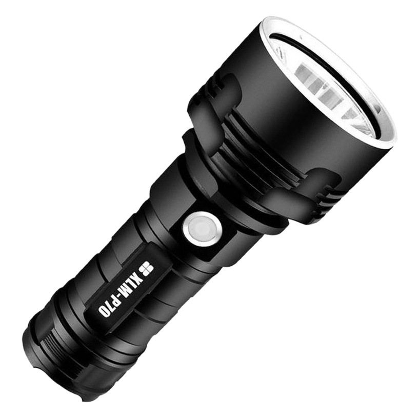 Cross-border p70 flashlight outdoor led high power USB rechargeable 26650 super bright aluminum alloy flashlight