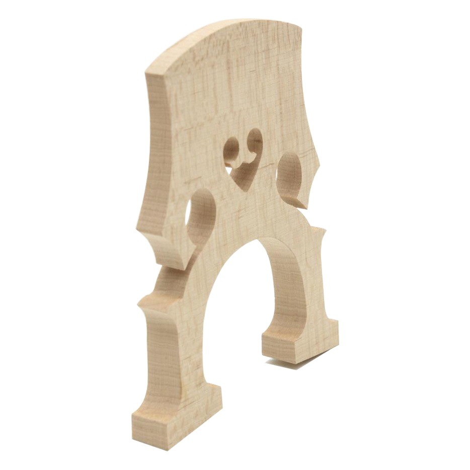 Wholesale cello code wooden cello maqiao violin bridge professional polished cello accessories code