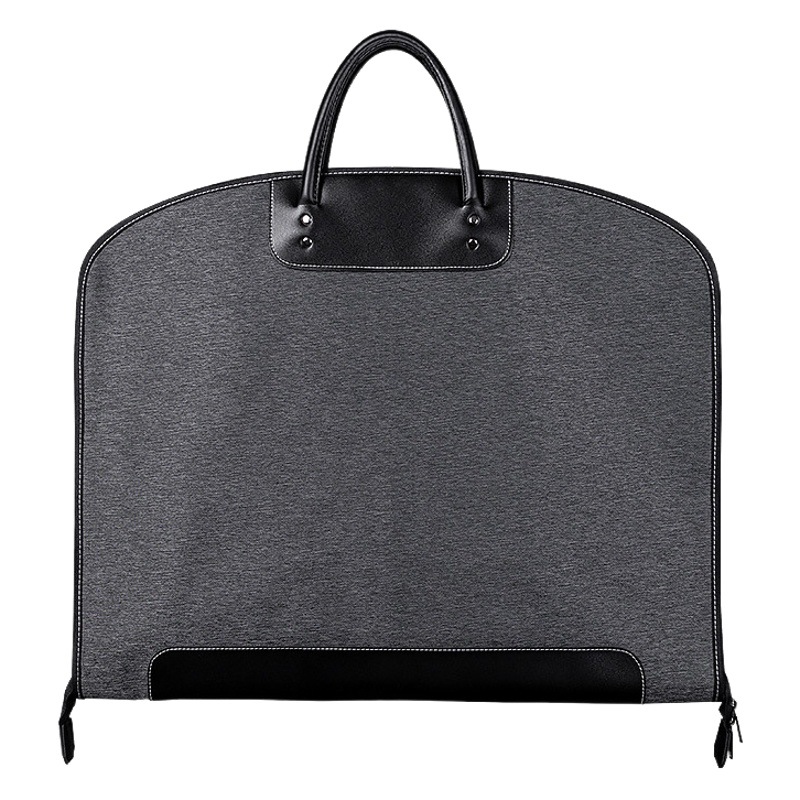 Spot clothes waterproof dust bag Oxford cloth thickened zipper suit bag high-end portable suit folding storage bag
