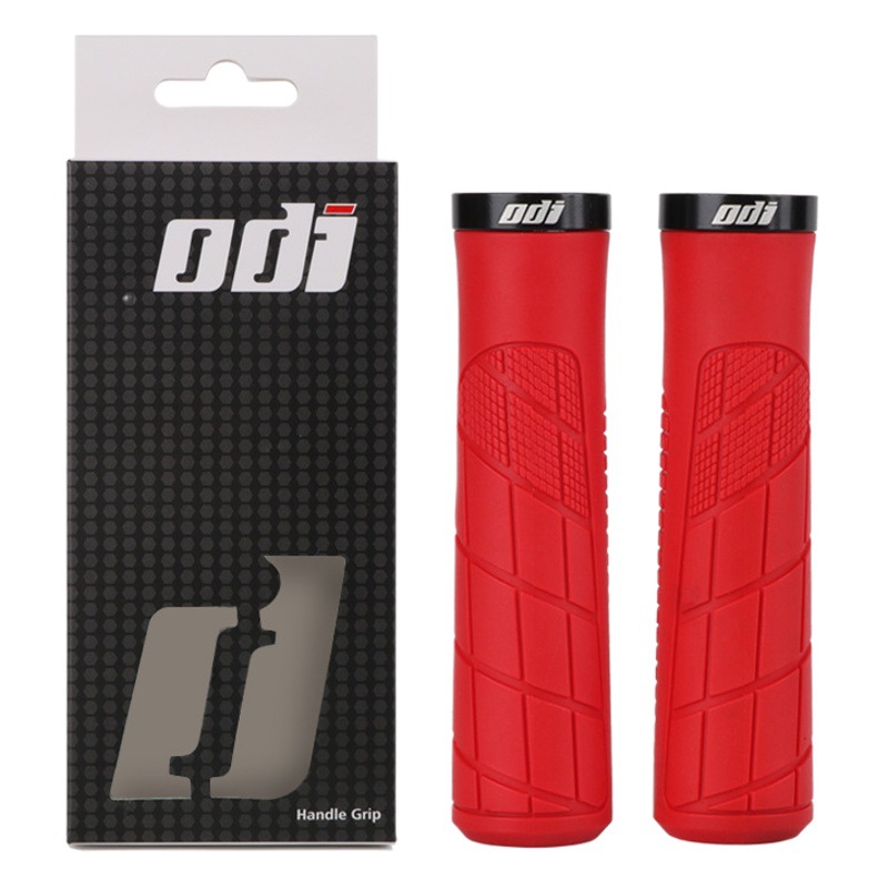 US ODI Unilateral Locking Rubber Handle Cover Comfortable Non-Slip Shock Absorbing Riding Grip Universal Handle Cover for Mountain Bike
